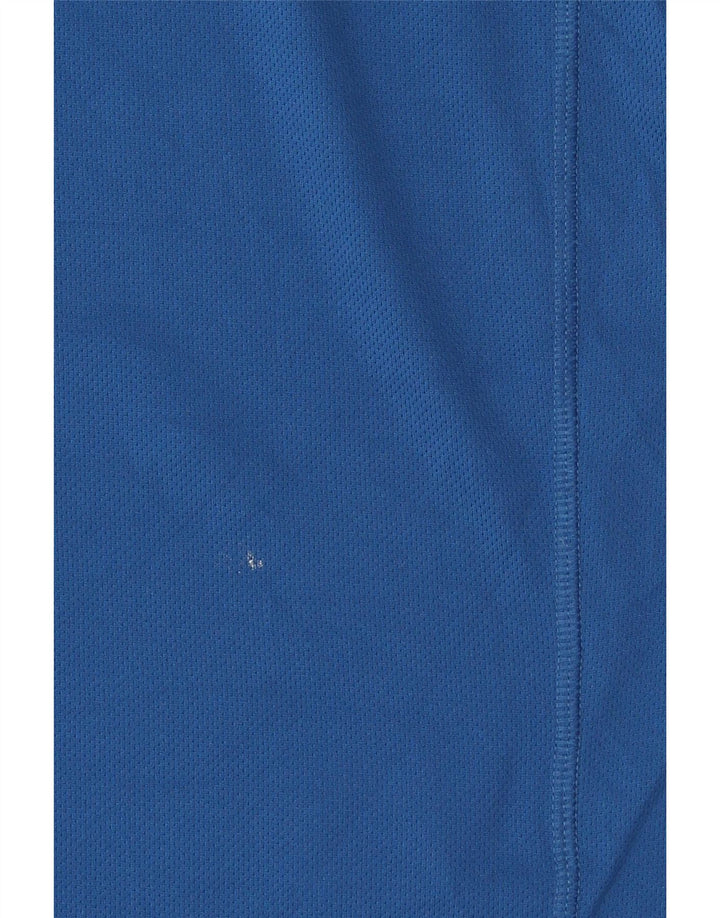 Adidas Herren Climalite Weste Top Mittelblaues Polyester