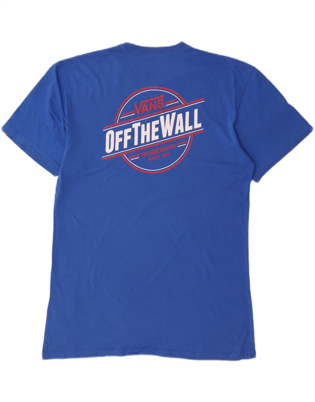 VANS Herren-T-Shirt mit klassischer Grafik, groß, aus blauer Baumwolle