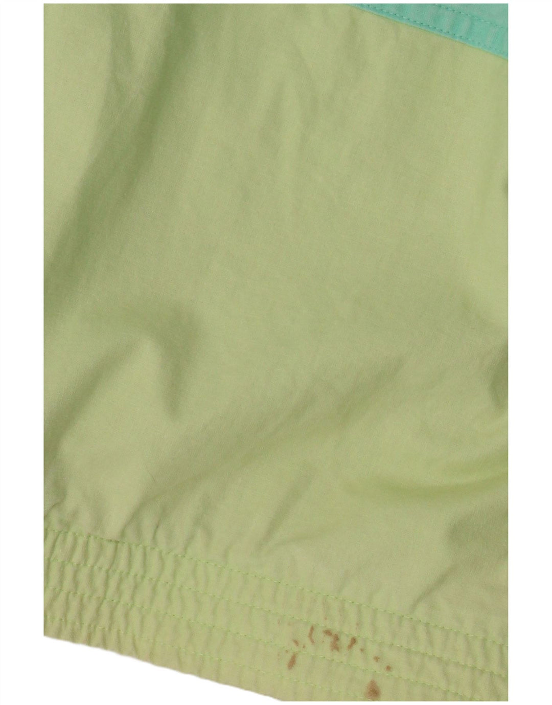 Vintage Damen Übergroße Windjacke UK 20 2XL Grüner Farbblock