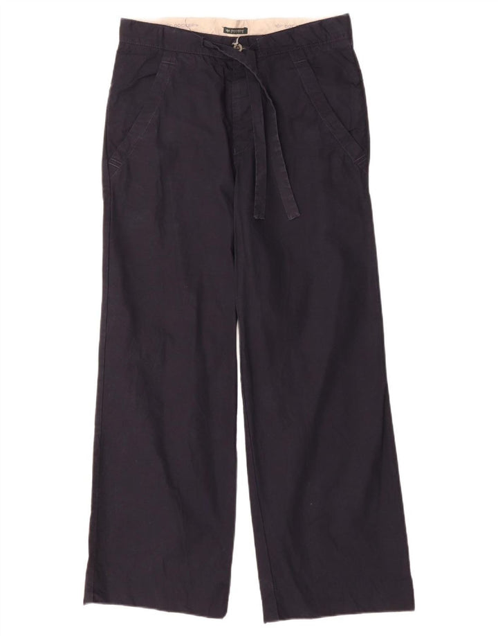 DOCKERS Herren Khakis Chinohose mit weitem Bein, Größe S, W29, L28, Marineblau