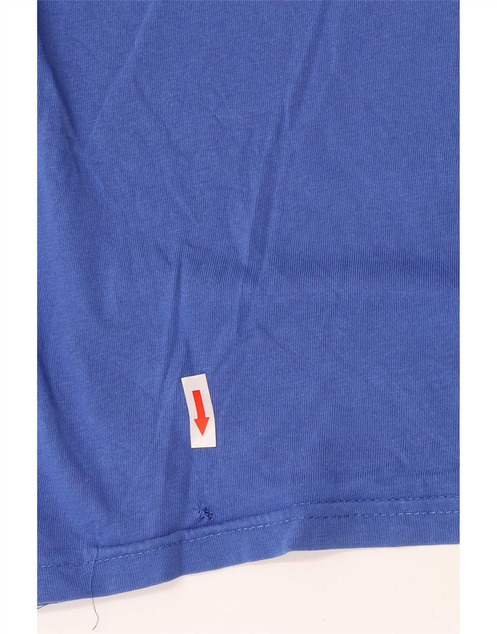 Nike Jungen T-Shirt mit Grafik, 10–11 Jahre, mittelblau