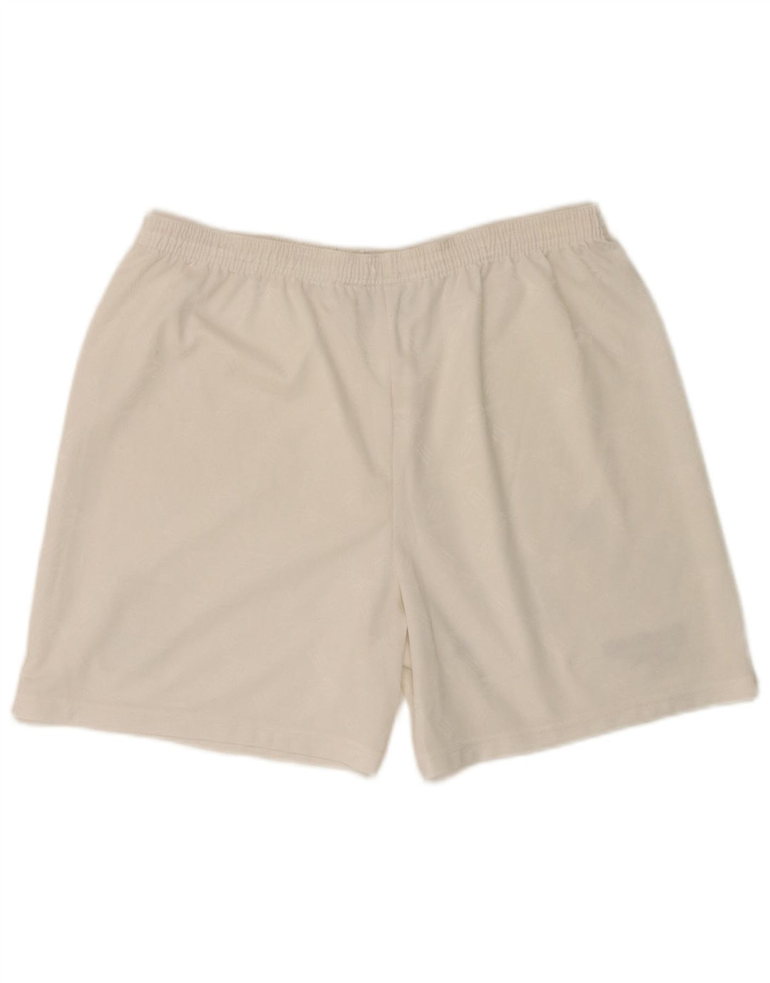 Reebok Herren-Sportshorts, groß, weißes Polyester