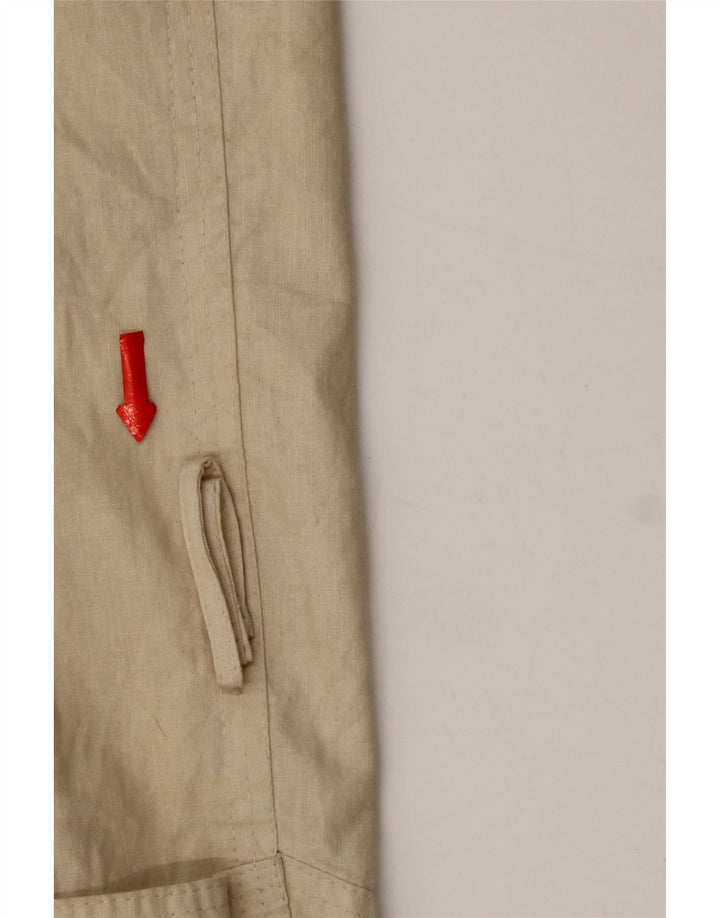 Vintage Herren Zweireihiger Trenchcoat UK 38 Medium Beige