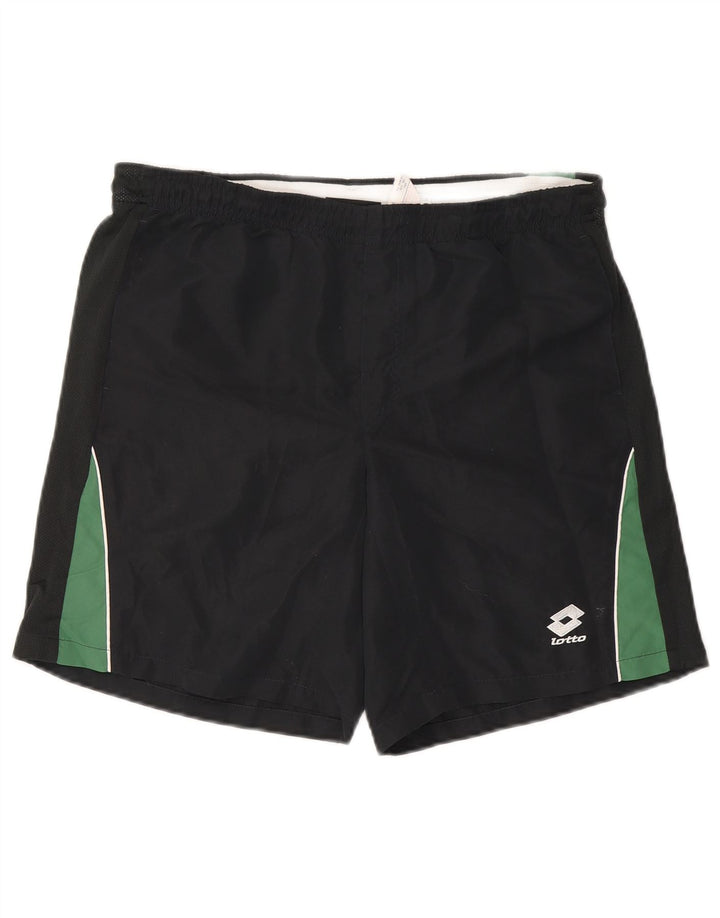 Lotto Herren-Sportshorts, groß, marineblau, Farbblock-Polyester
