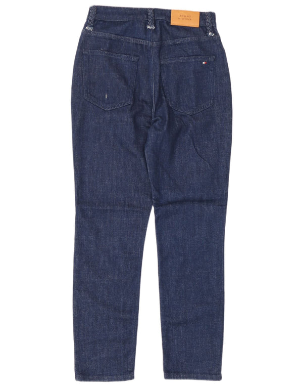 Tommy Hilfiger Damen Cigarette Slim Jeans W27 L28 Marineblau