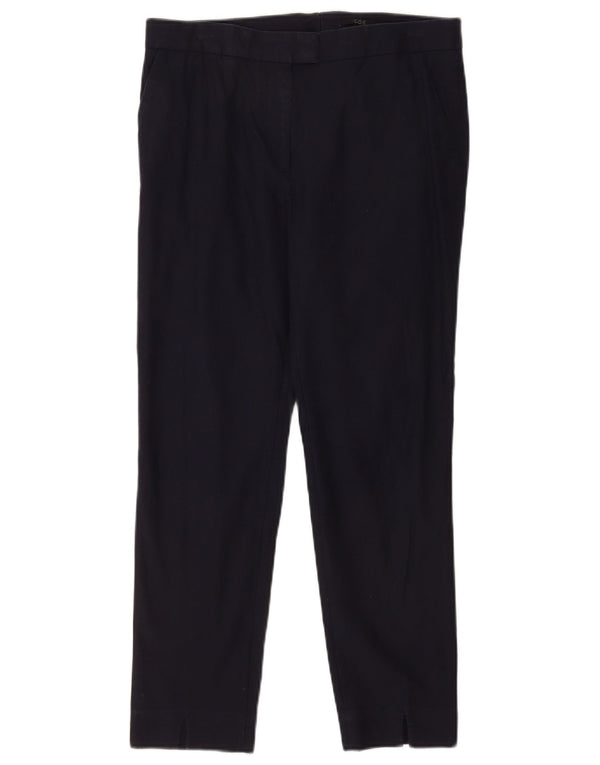 Gerade Damen-Anzughose von Cos, EU 38, Mittel W32 L26, Marineblau, Baumwolle