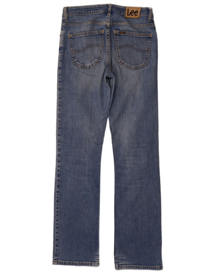 LEE Damen Cameron Straight Jeans W30 L33 Blaue Baumwolle