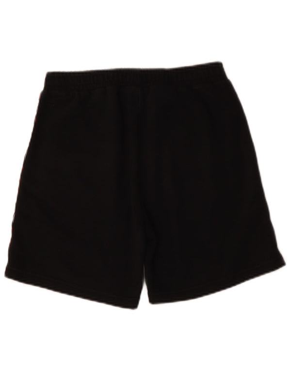 Fila Graphic Sportshorts für Jungen, 11–12 Jahre, schwarze Baumwolle