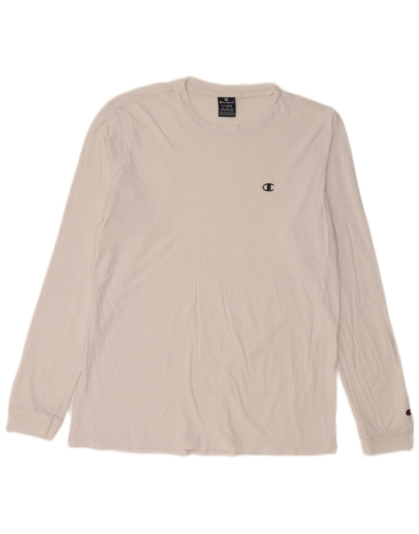 Champion Herren Top Langarm XL Weiß