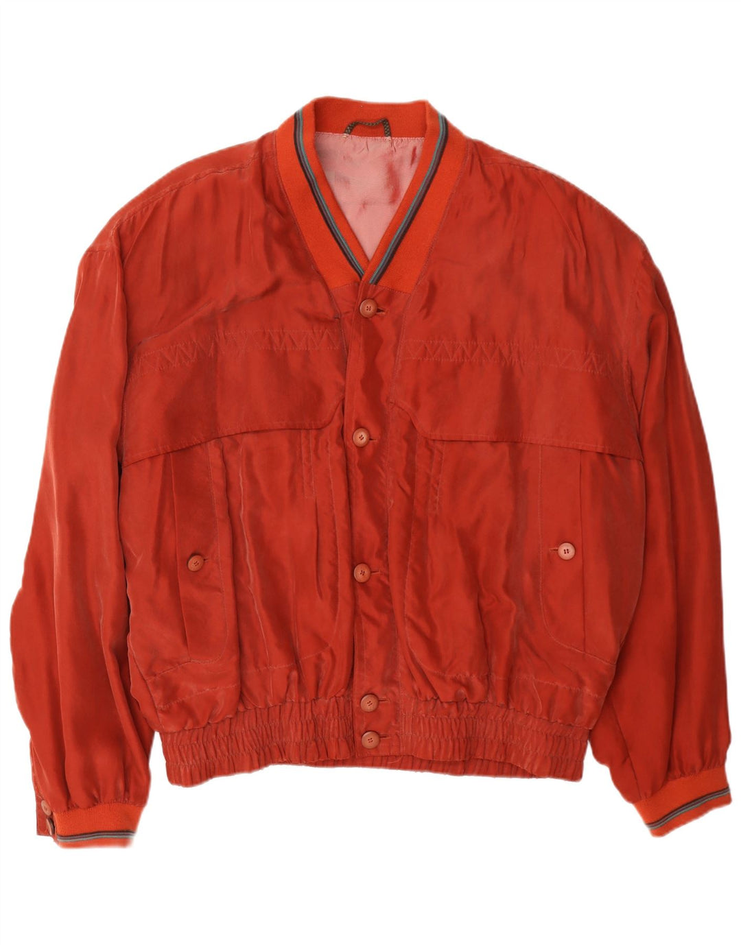 Konen Munchen Herren Perryville Bomberjacke UK 40 Large Rot