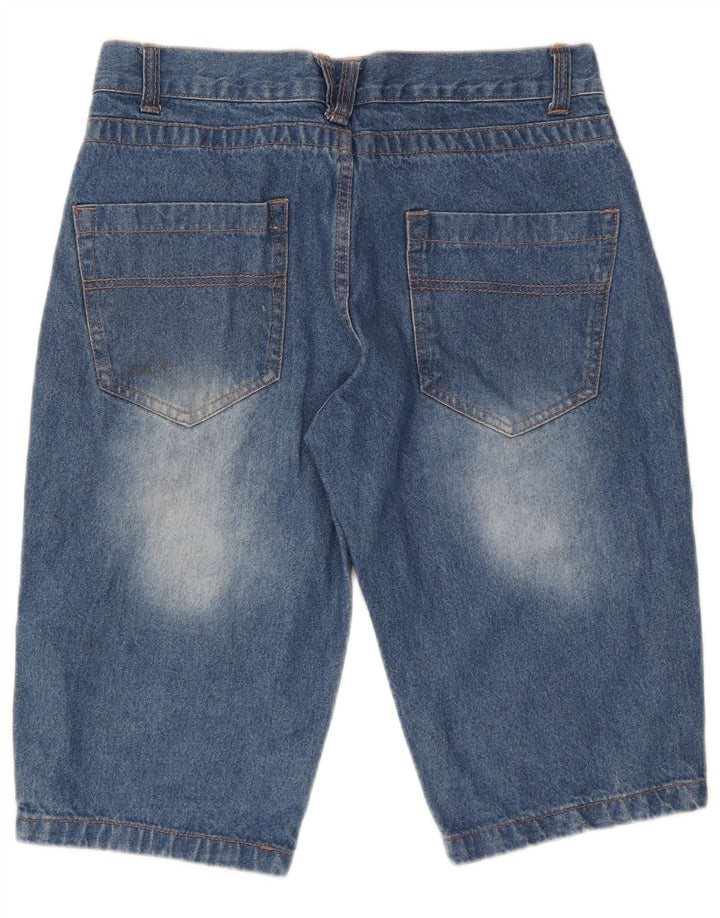 Pierre Cardin Herren-Jeansshorts, Größe S, W28, Blau, Baumwolle
