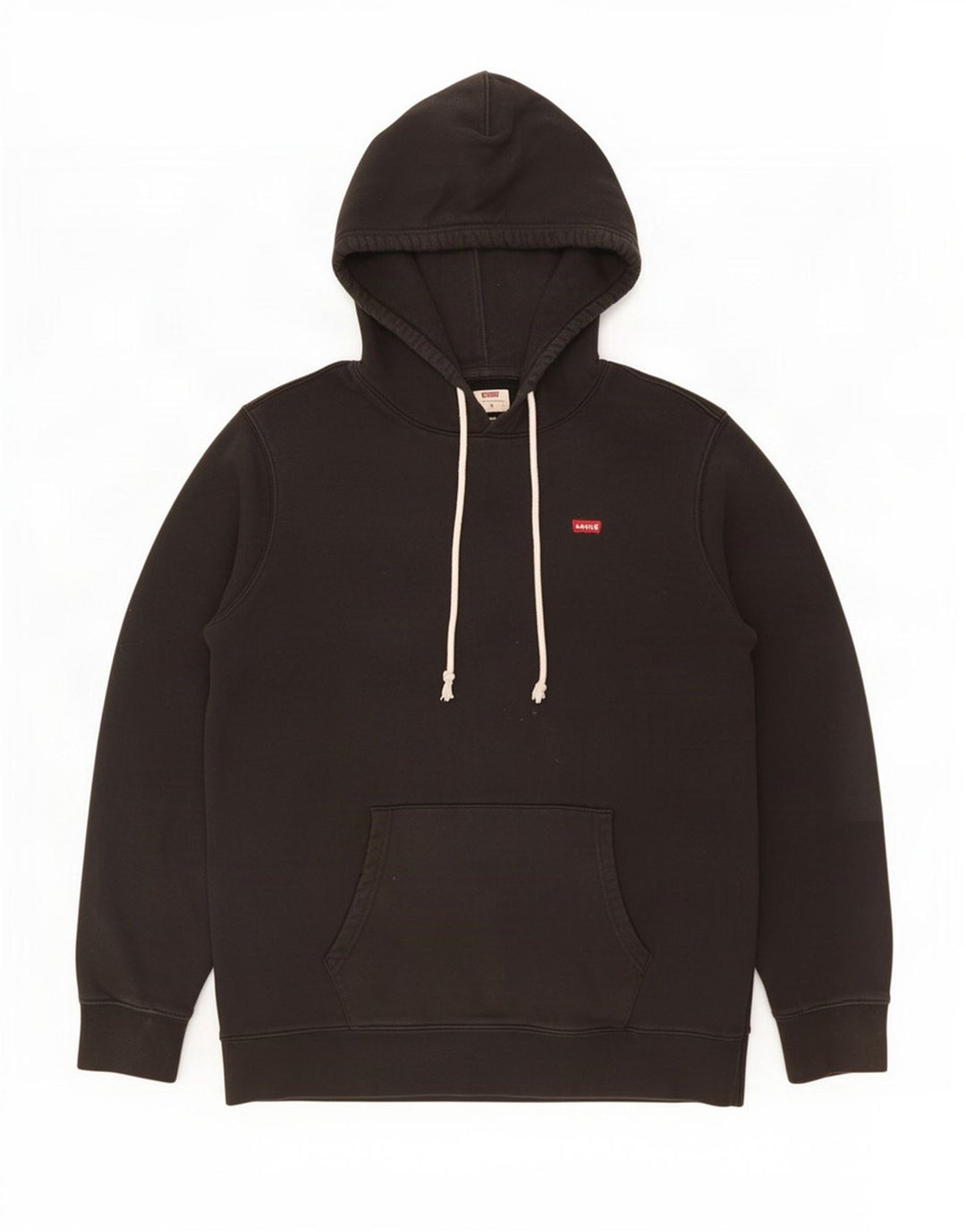 Levi's Herren-Kapuzenpullover aus mittelschwarzer Baumwolle