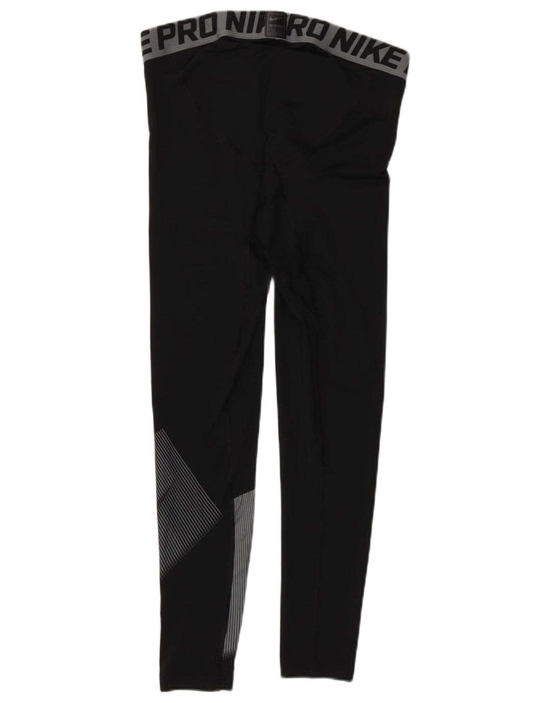 Nike Herren Dri Fit Graphic Leggings Mittelschwarz Farbblock