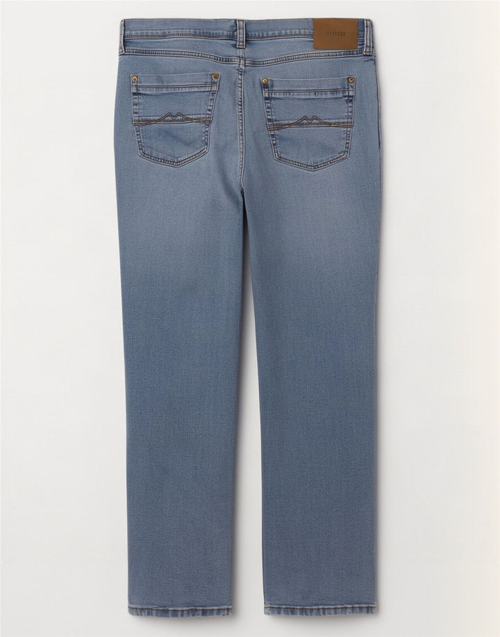 Mustang Herren Straight Jeans W38 L31 Blau