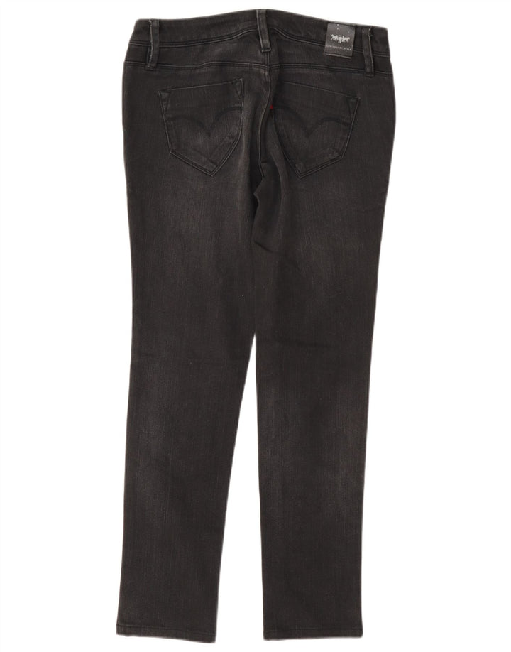 Levi's Damen-Jeans mit niedriger Taille, schmal, W27, L27, graue Baumwolle