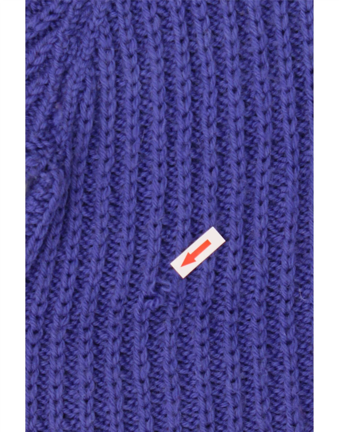 Vintage Herren Rollkragenpullover Pullover Mittelblau