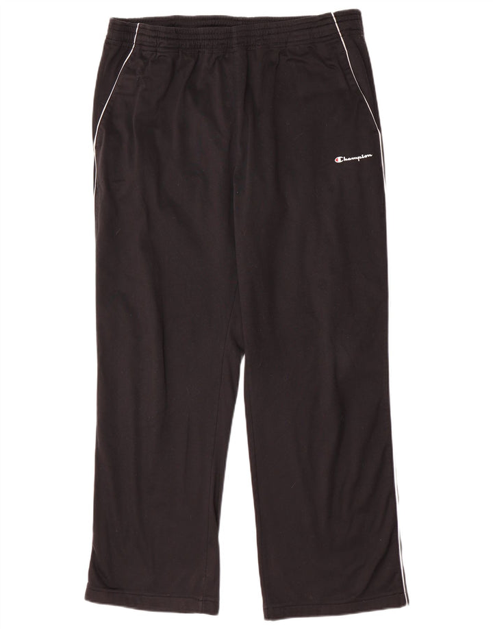 CHAMPION Mens Tracksuit Trousers XL  Black
