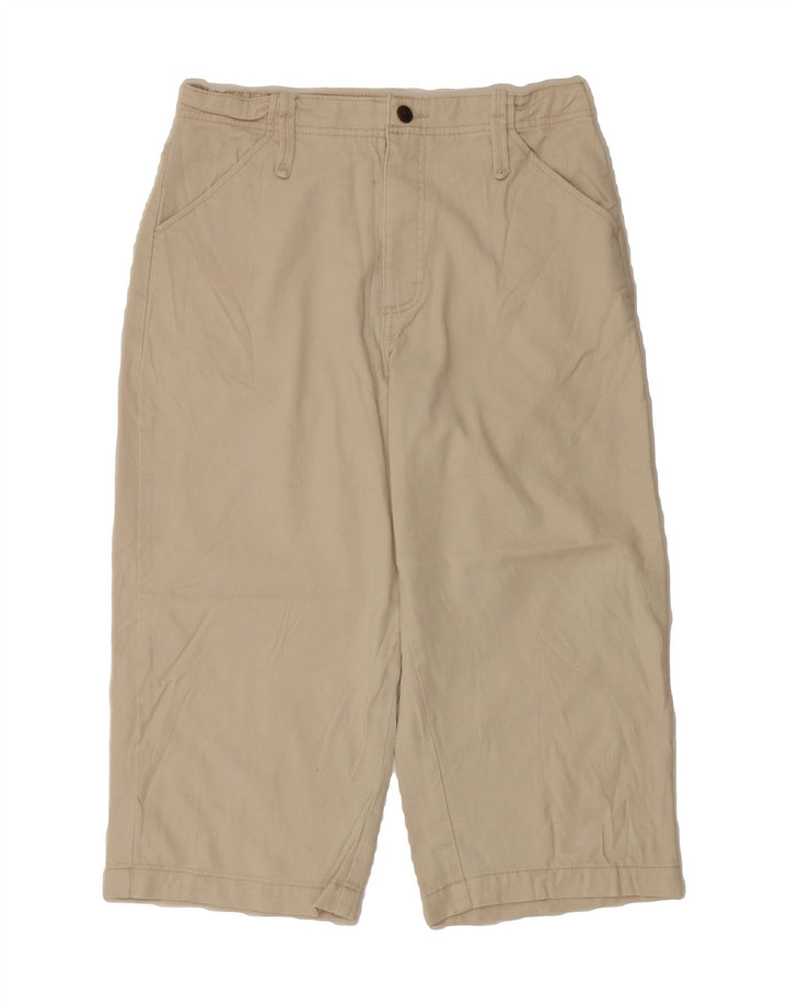 LEE Womens Capri Jeans US 8 Medium W30 L20 Beige Cotton Vintage Lee and Second-Hand Lee from Messina Hembry 