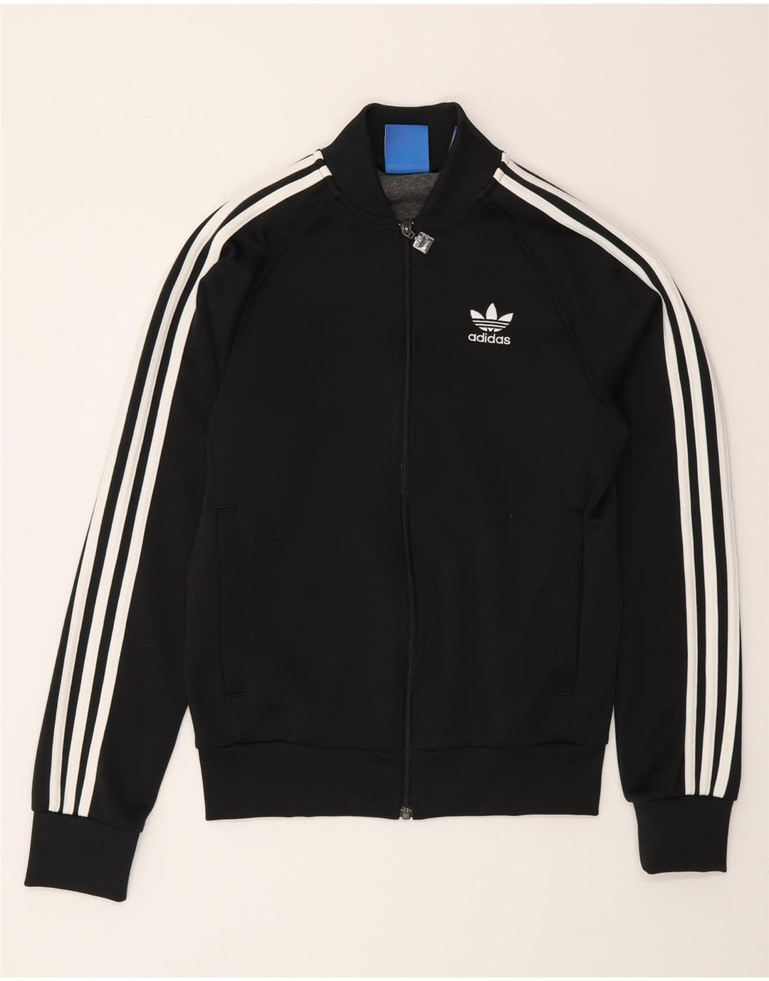 Adidas Damen Trainingsanzug Top Jacke UK 6 XS Schwarz