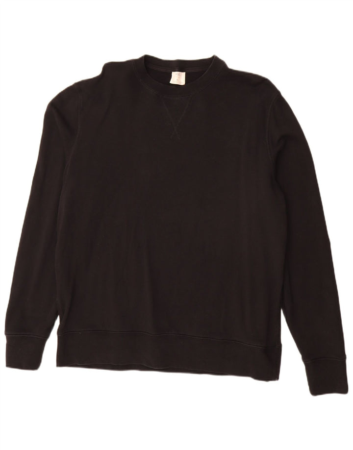 Marks & Spencer Herren Sweatshirt Pullover XL Schwarz Baumwolle