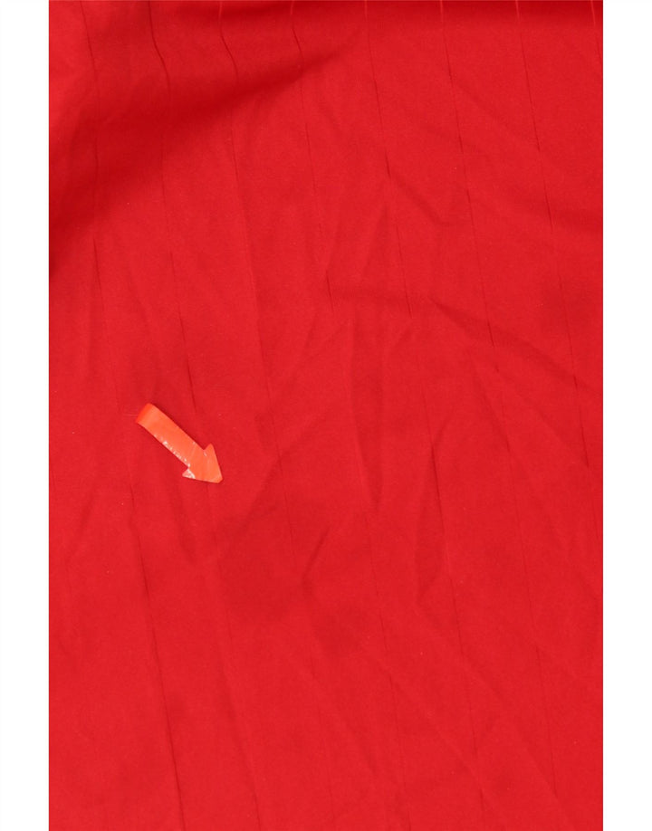 Adidas Herren Climalite Top Langarm 2XL Rot Polyester