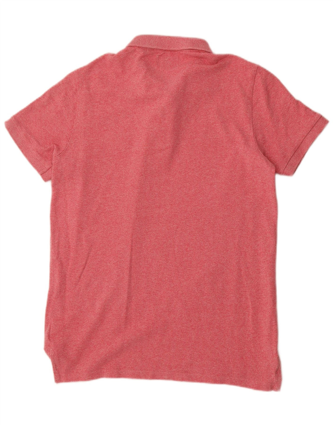 Superdry Herren-Poloshirt, große rosa gesprenkelte Baumwolle