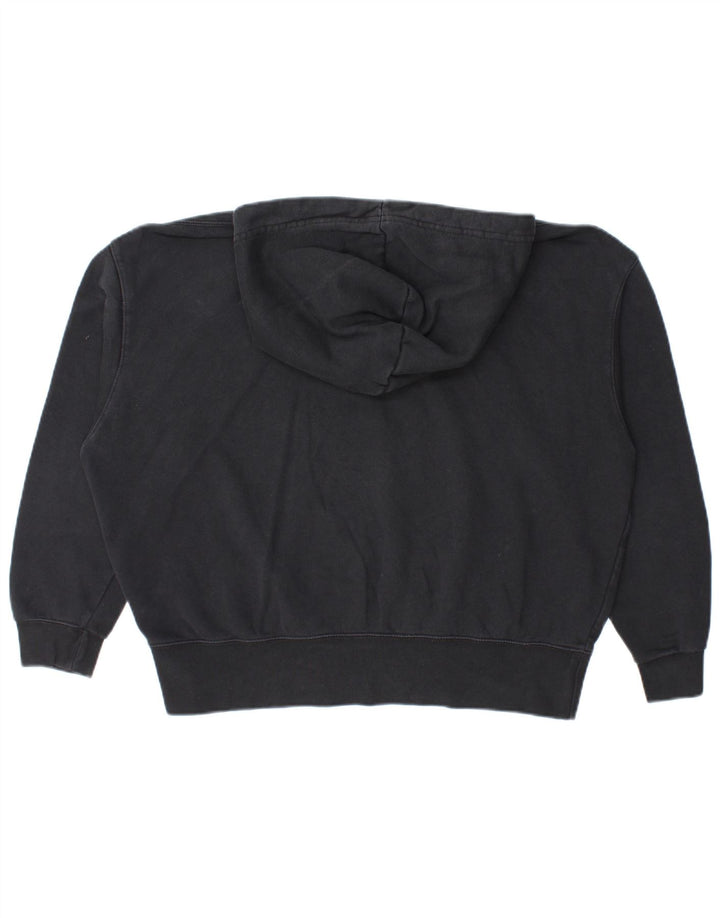 Nike Damen-Pullover mit übergroßem Kapuzenpullover, Gr. 10, Größe S, Schwarz, Baumwolle