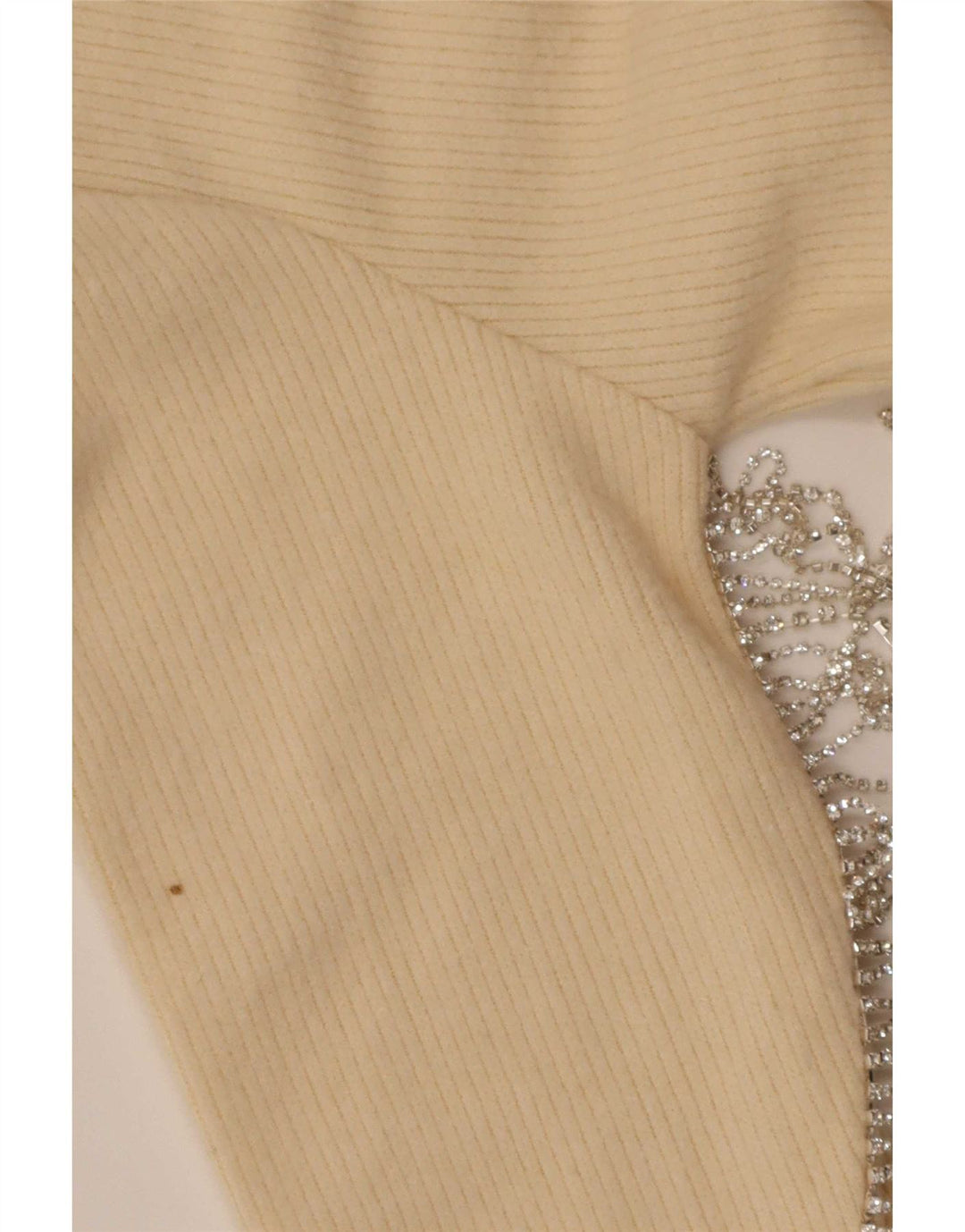 Zara Damen Top Langarm UK 10 Small Gelb