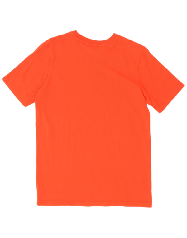 Adidas Jungen Grafik T-Shirt Top 15-16 Jahre Orange Baumwolle