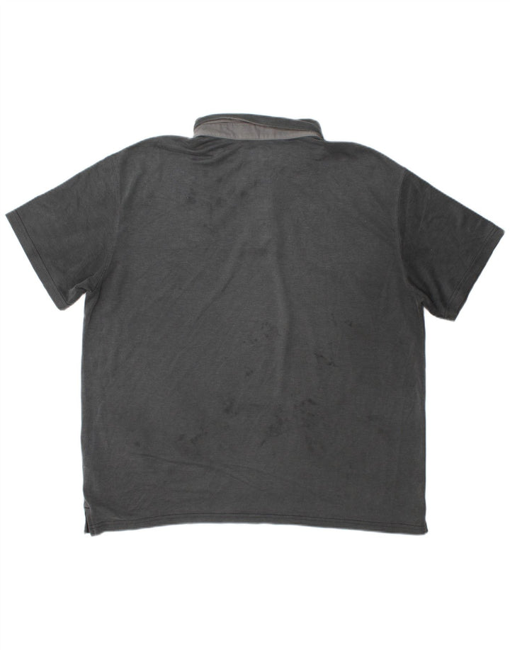 Columbia Herren Poloshirt 2XL Grau Modal