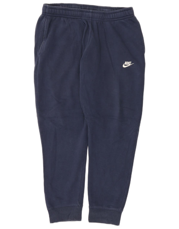 Nike Herren-Trainingshose, Jogginghose, groß, marineblau, Baumwolle