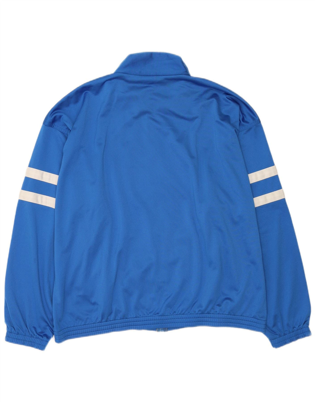 Ellesse Herren-Trainingsanzug-Oberteil, Jacke, XL, blaues Farbblock-Polyester
