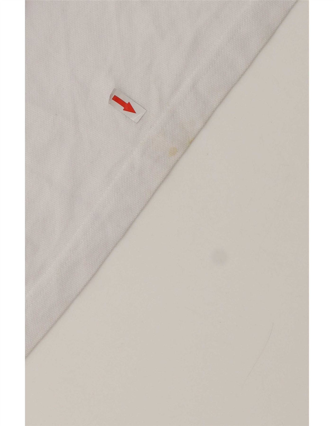 Crew Clothing Herren-Poloshirt, groß, aus weißer Baumwolle