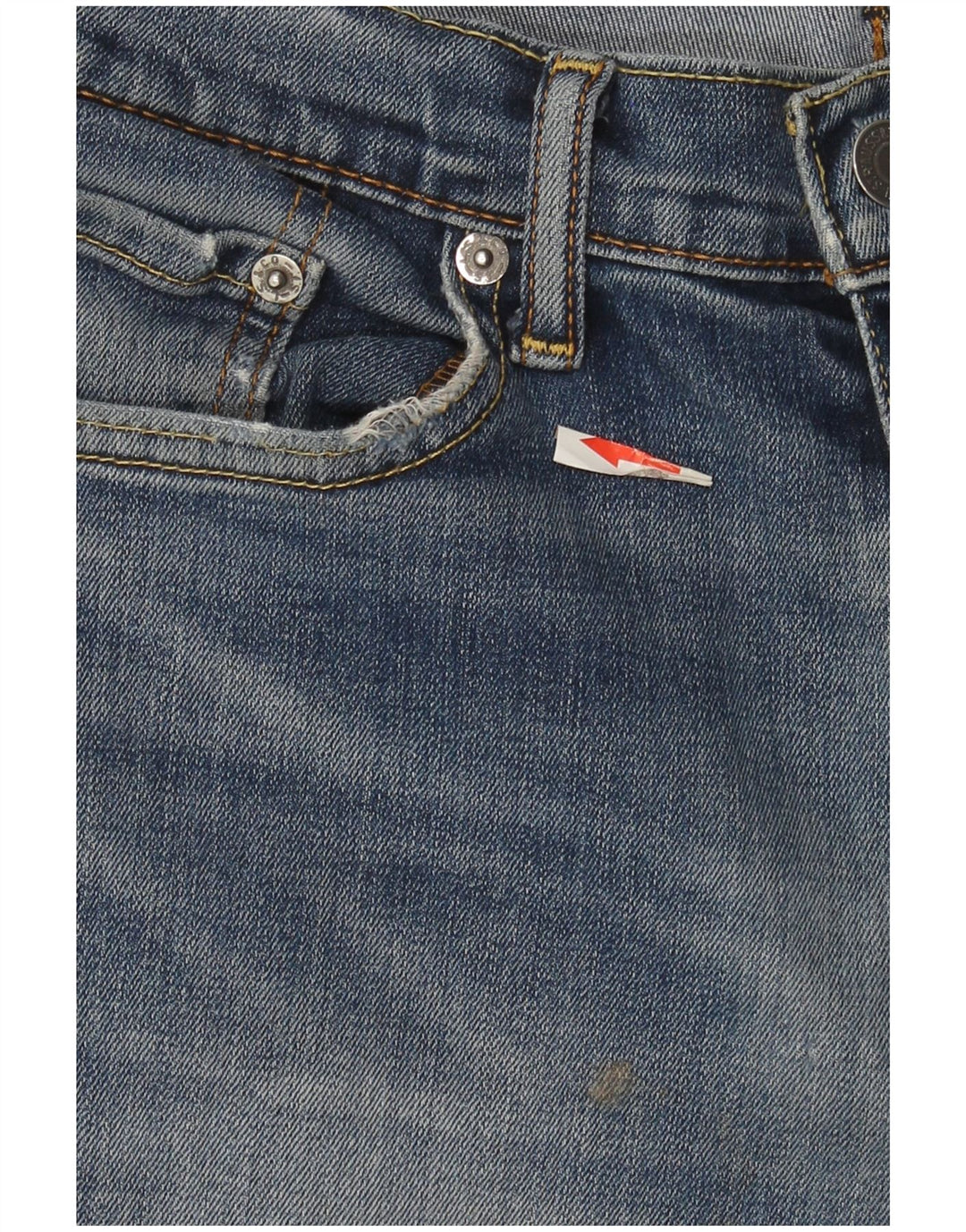 Levi's Herren Straight Jeans W31 L34 Blaue Baumwolle