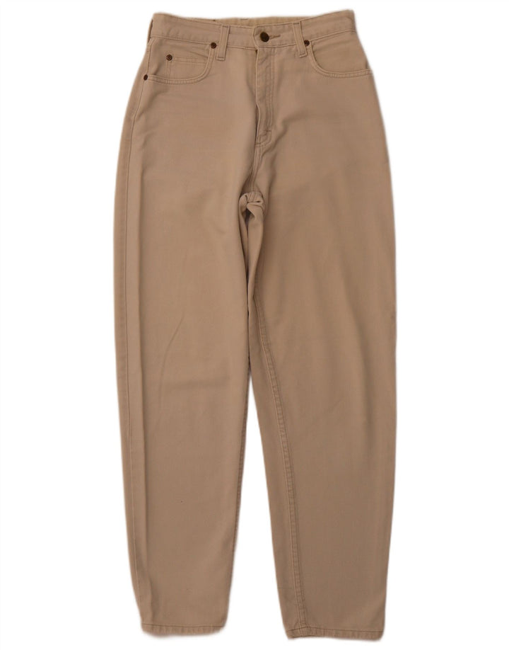 LEE Damen High Waist Tapered Jeans W26 L28 Beige