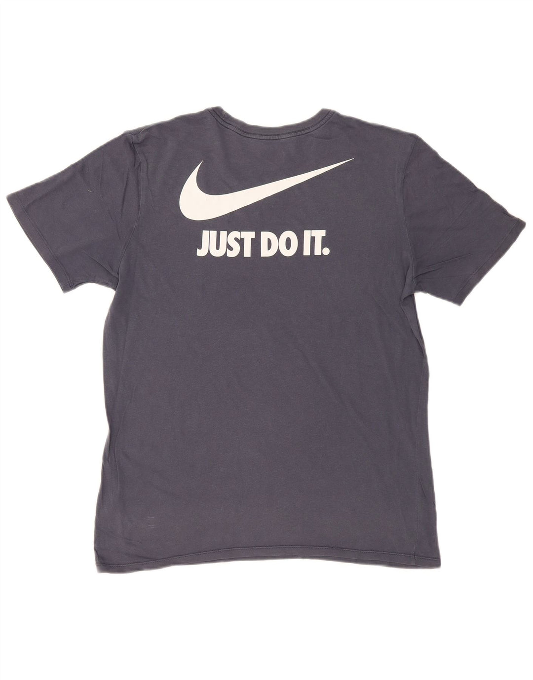 Nike Herren-T-Shirt mit Grafik, groß, marineblau, Baumwolle