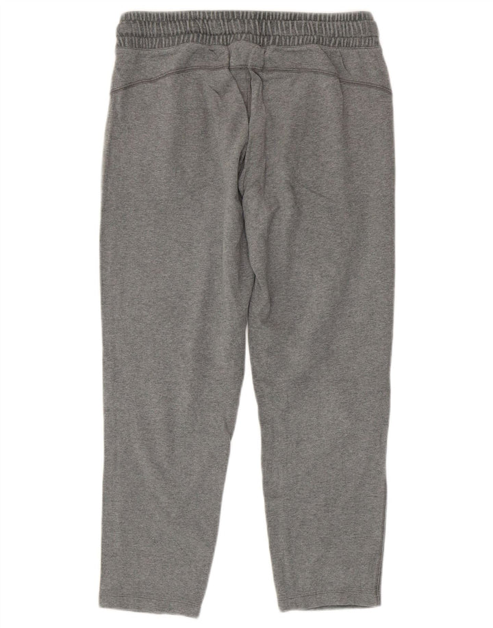 Champion Damen-Trainingshose aus Velours mit Grafik, UK 12, Mittelgrau
