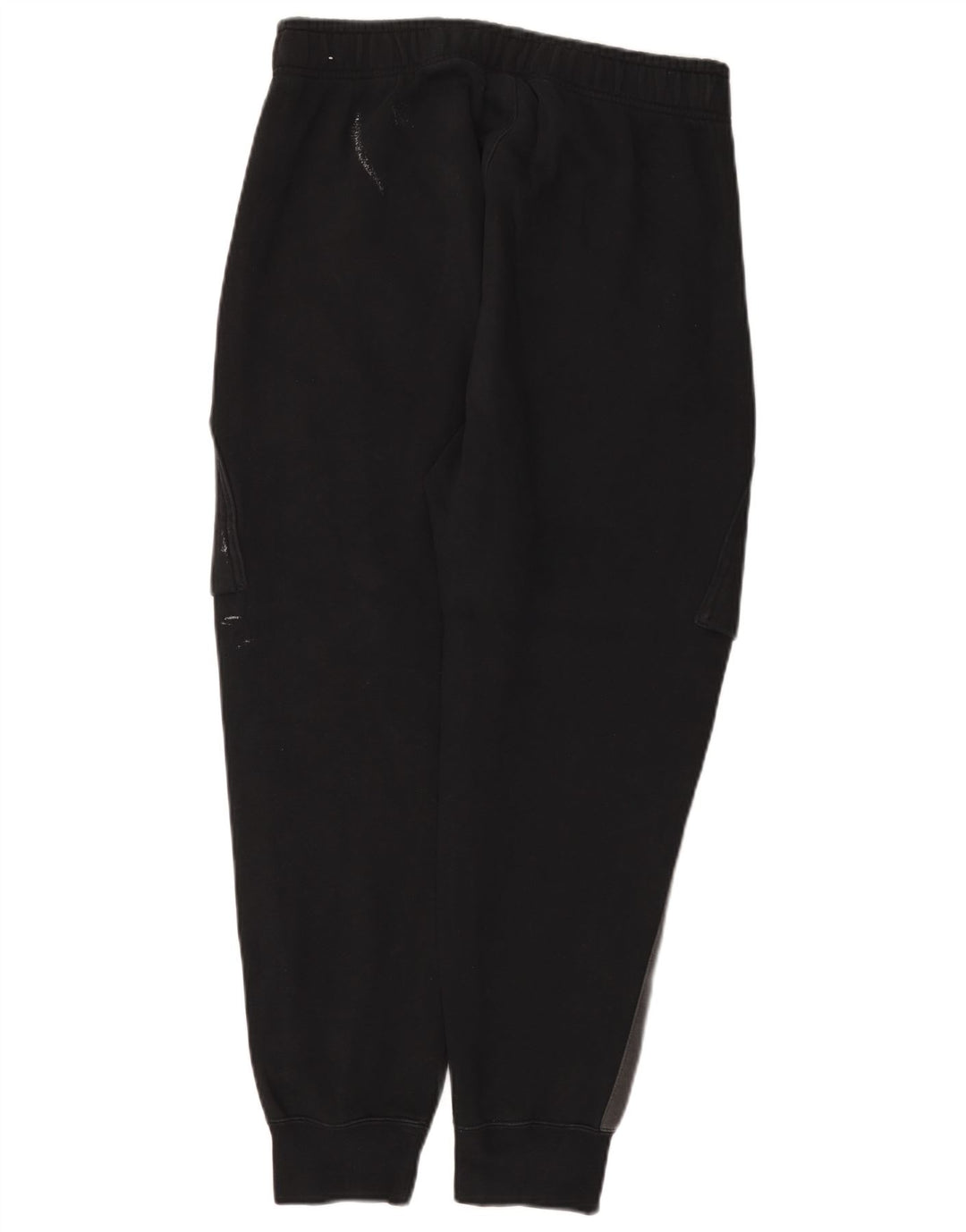 Nike Herren-Cargo-Trainingshose, Jogginghose, Mittelschwarz, Colourblock-Baumwolle