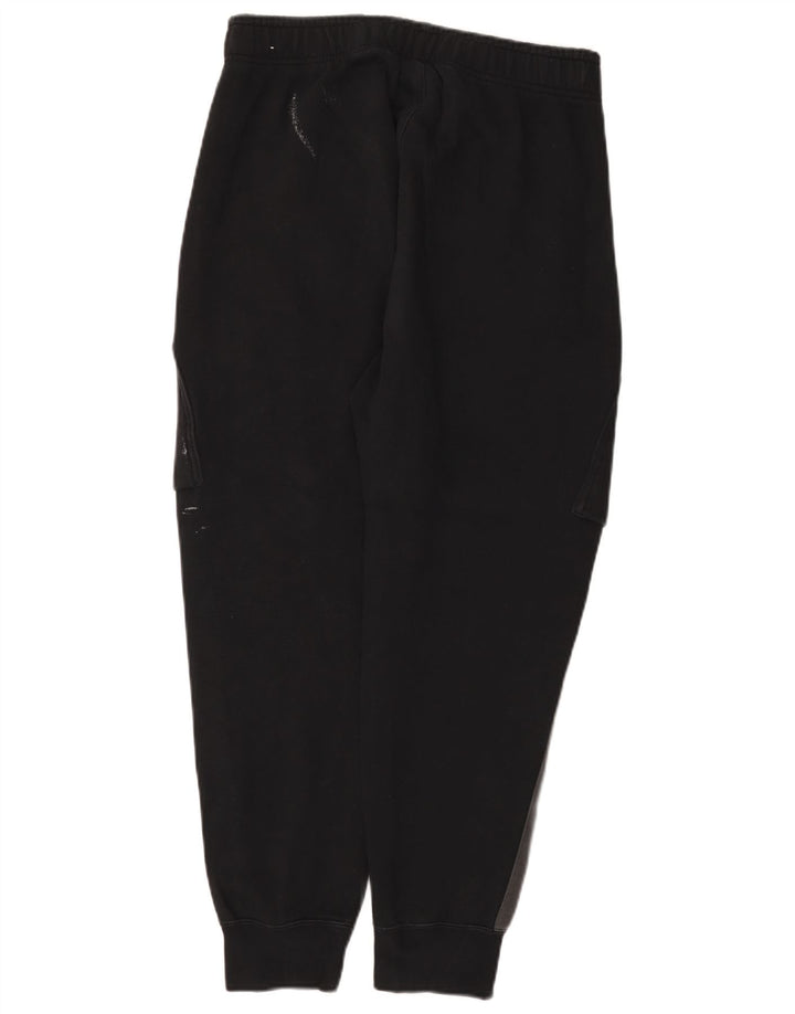 Nike Herren-Cargo-Trainingshose, Jogginghose, Mittelschwarz, Colourblock-Baumwolle