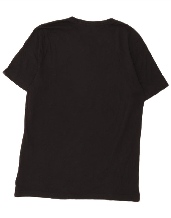 Puma Herren T-Shirt Top Small Schwarz Baumwolle