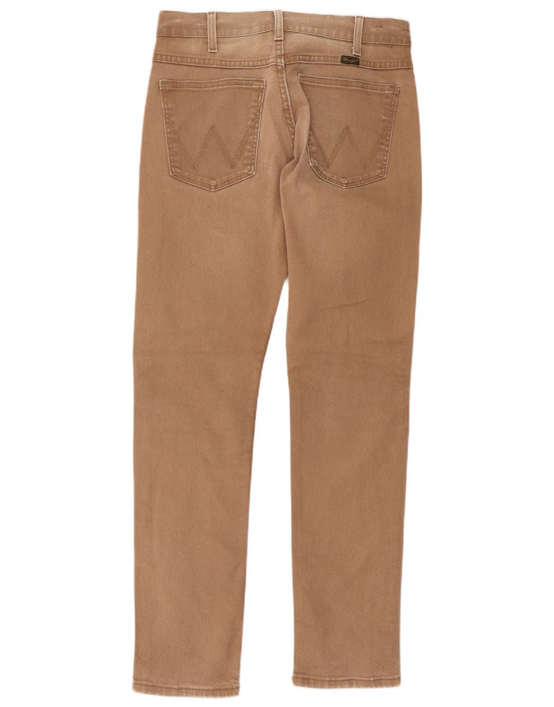 Wrangler Herren Slim Jeans W31 L34 Braune Baumwolle