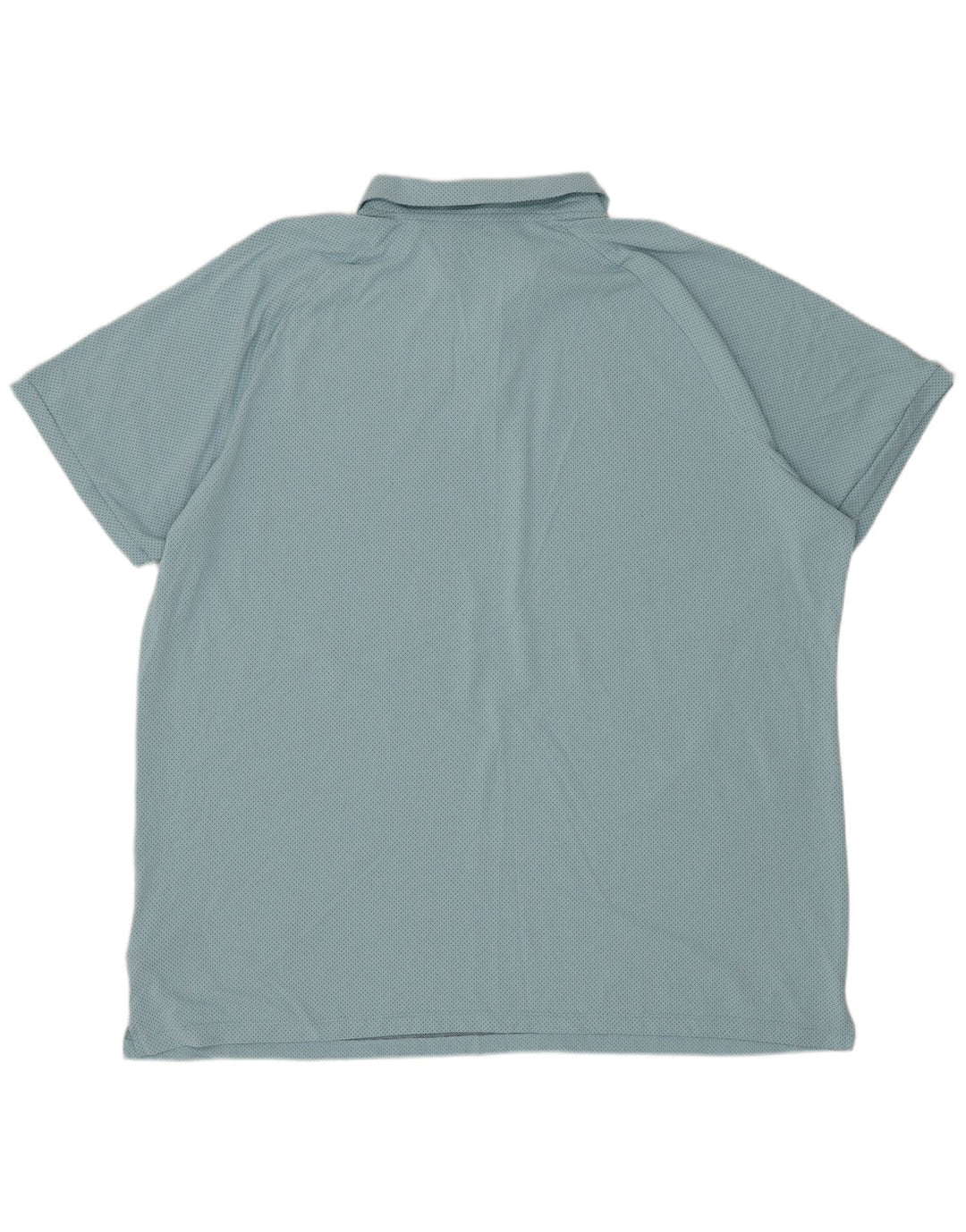 NIKE Herren-Poloshirt 2XL, blau gestreift, Polyester