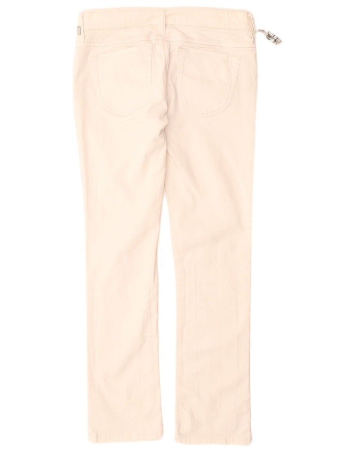 Diesel Damen Liv Slim Jeans W30 L30 Weiße Baumwolle