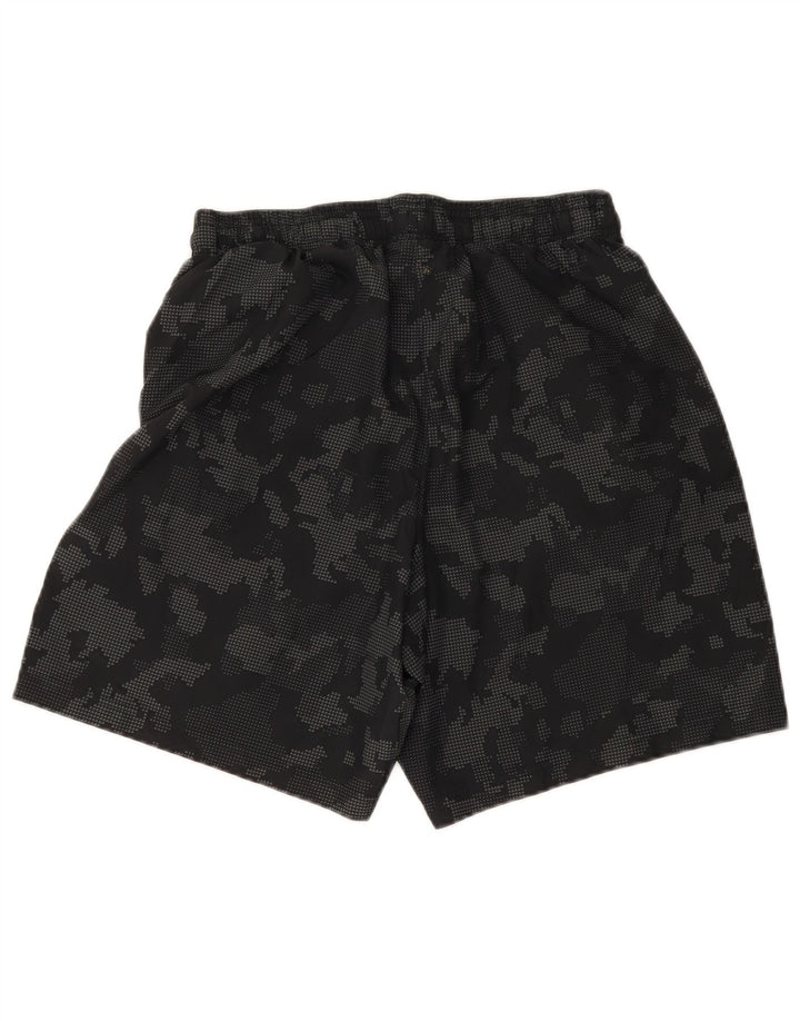 Under Armour Herren-Sportshorts aus mittelgrauem Camouflage-Polyester