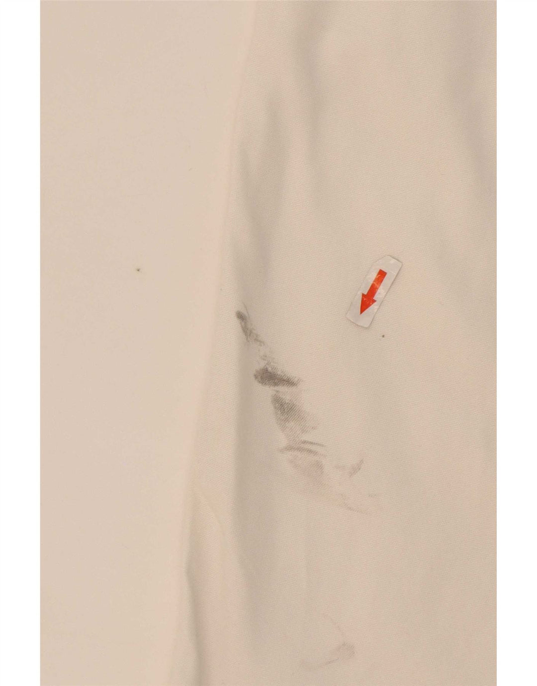 Murphy & Nye Gerade Herren-Chinohose, Größe M, W32, L32, weiße Baumwolle
