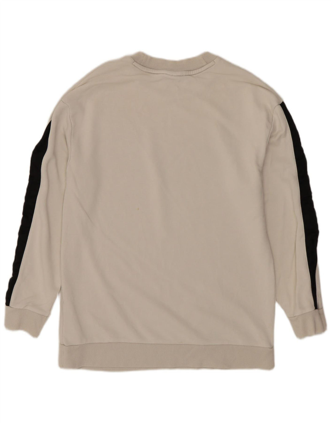 PUMA Herren Graphic Sweatshirt Pullover XS Weiß Colourblock Baumwolle