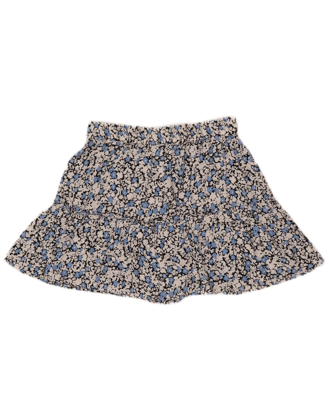 Zara Damen-Hotpants, Größe S, Größe S, mehrfarbig, Viskose mit Blumenmuster