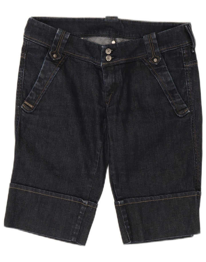 Diesel Damen-Bermuda-Jeansshorts W29, mittelmarineblaue Baumwolle