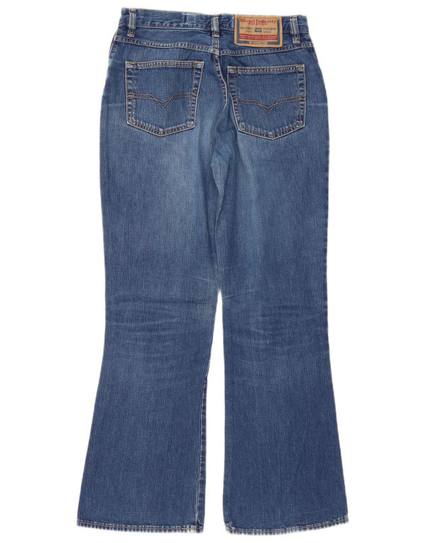 Diesel Damen Schlagjeans W29 L29 Blau