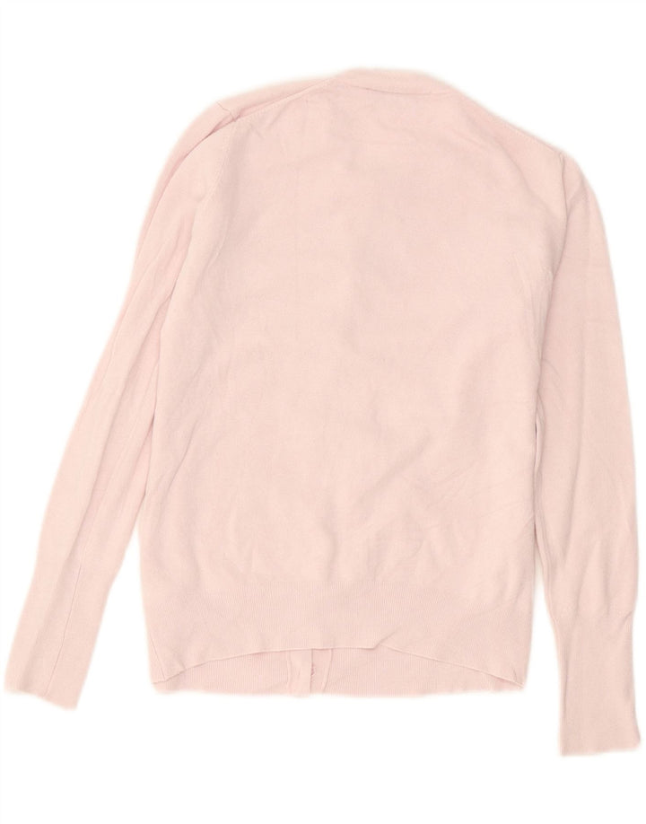 Zara Damen-Cardigan-Pullover UK 10 Small Pink